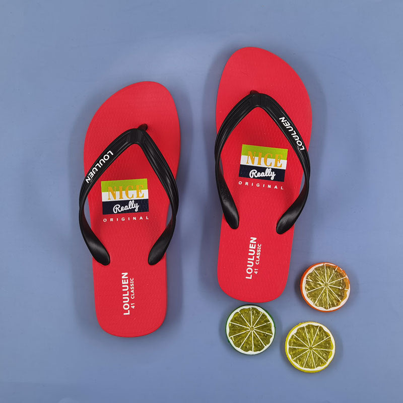 Men's Summer Outdoor Flip-flops Couple Beach Flip Flops