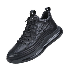 Men's Embossed Sports Elastic Band Trendy Sneakers