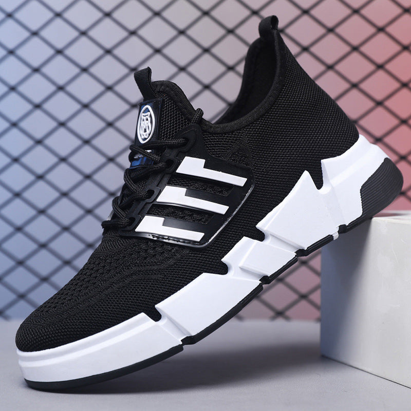 Men's Spring Large Size Breathable Sports Sneakers