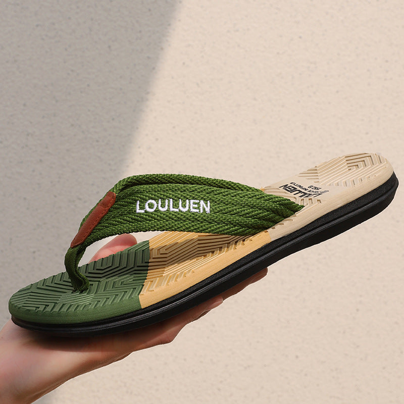 Klassische Herren Lu Outdoor Strand Flip-Flops Flip Flops