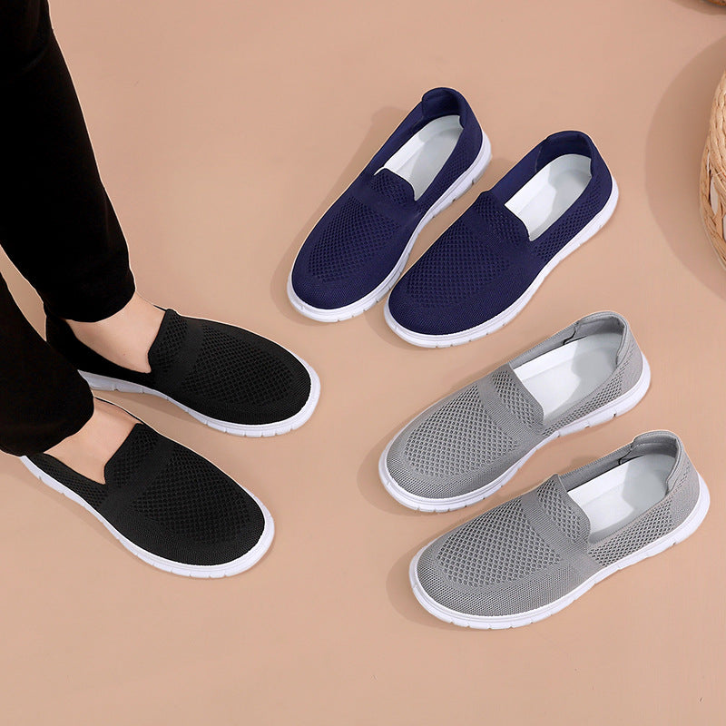 Men's Summer Slip-on Pumps Soft Bottom Low-cut Casual Shoes