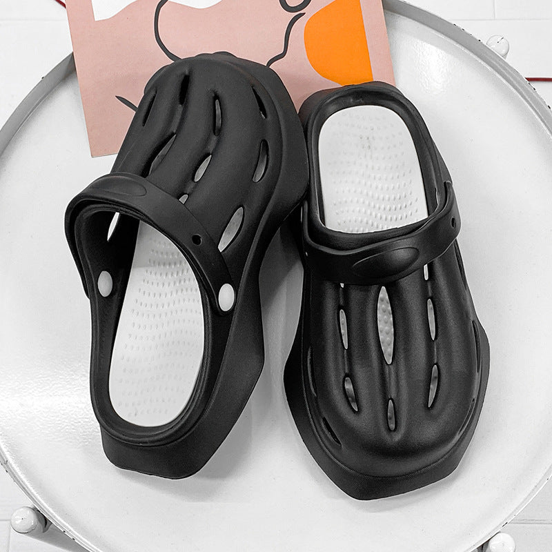 Men's Hole Beach Couple Go Out Sandals