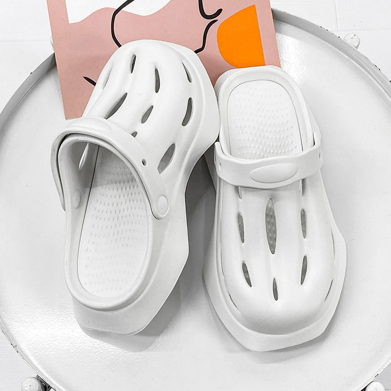 Men's Hole Beach Couple Go Out Sandals