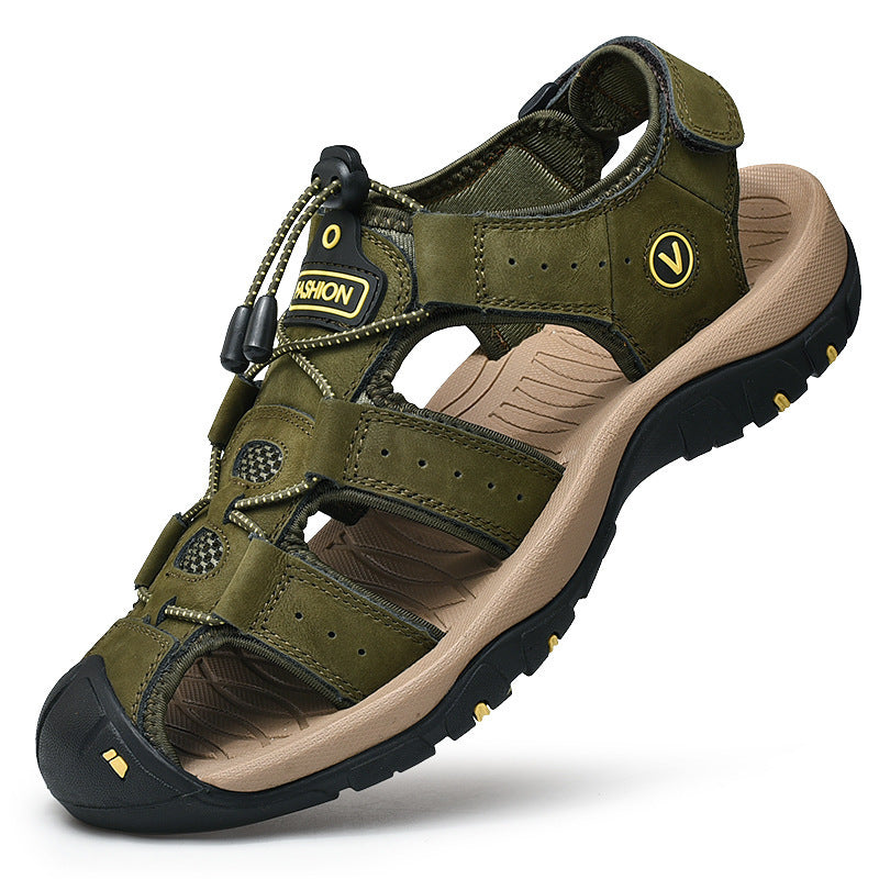 Charmante, atmungsaktive echte Strandsandalen für Herren