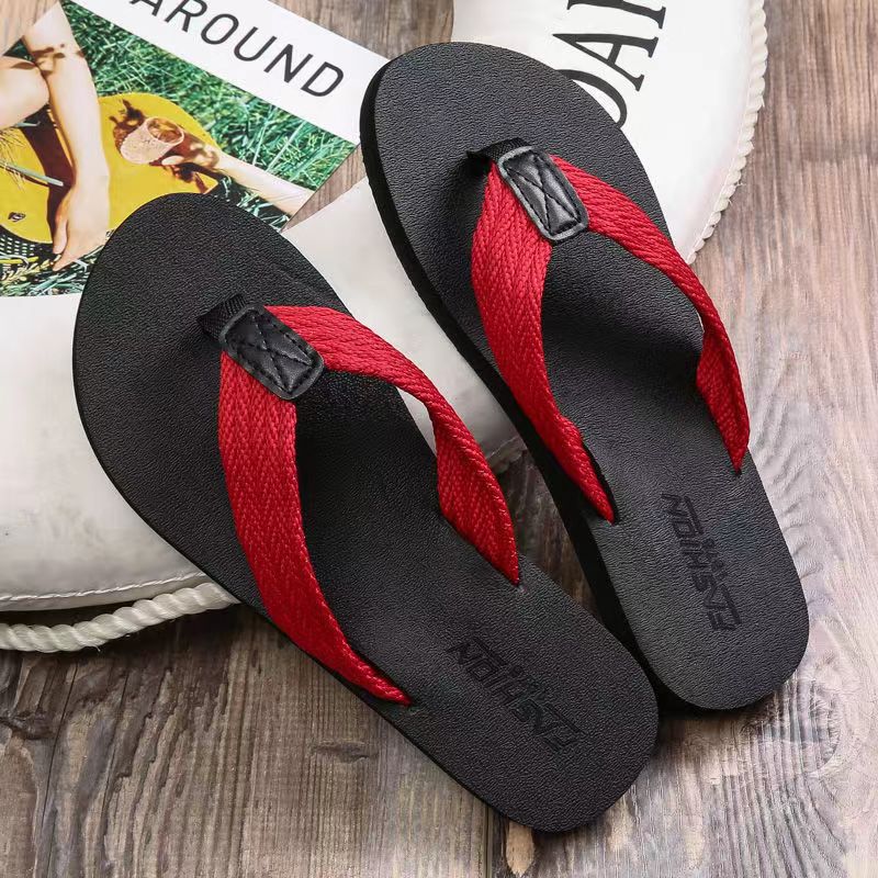 Herren Sommer Outdoor Flip-Flops Dicke Sohle Flip-Flops