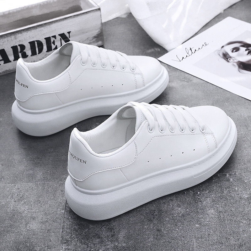 Men's Thick-soled Korean Style Fashionable Height Increasing Sneakers