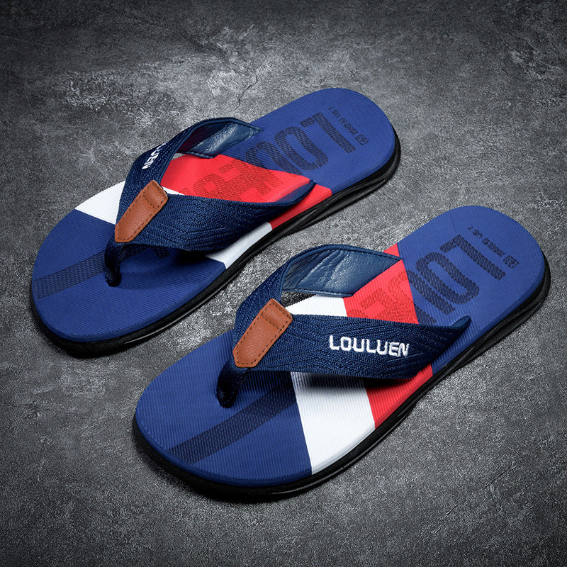 Men's Outdoor Korean Style Outwear Beach Flip Flops