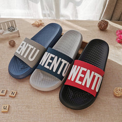 Herren On Dot Home Gummi Badezimmer Soft und Flip Flops