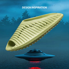 Men's Outdoor Indoor And Flying Saucer Trendy Flip Flops