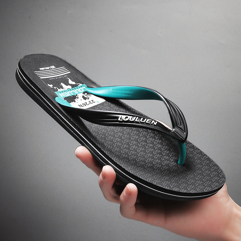 Trendy Einzigartige Herren Strand Flip-Flops Outdoor Flip-Flops