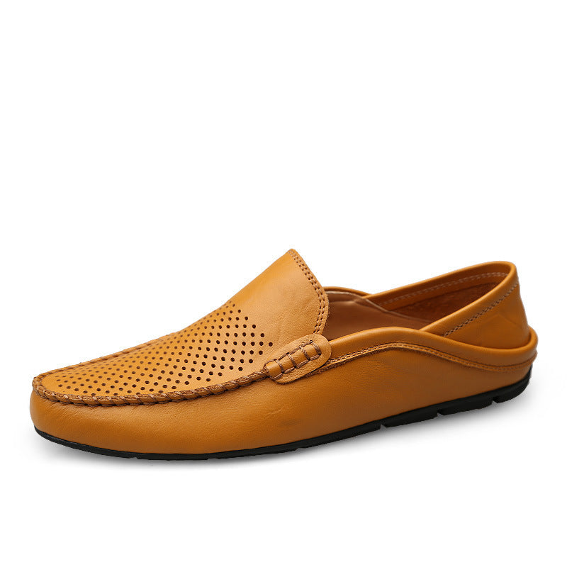 Zapatos casuales de conducción de verano de talla grande para hombre