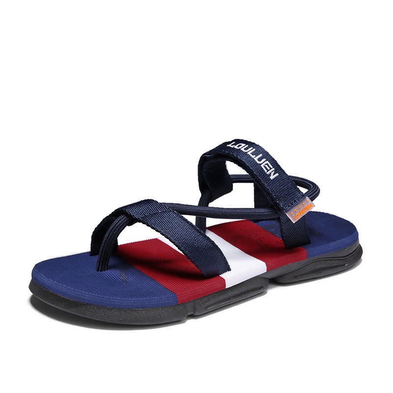 Chanclas de verano para hombre, sandalias de playa y exteriores de doble uso