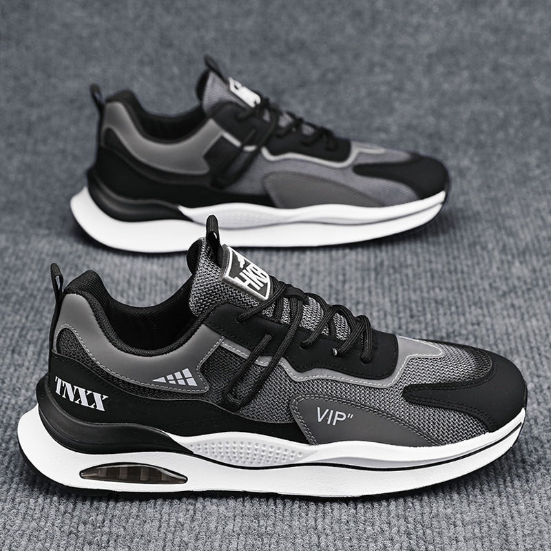 Men's Mesh Height Increasing Breathable Sneakers