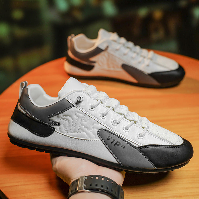 Mocasines cómodos y modernos de un solo pedal estilo coreano para hombre