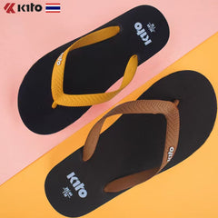 Women's & Men's Thailand Imported Rubber Beach Couple Flip Flops