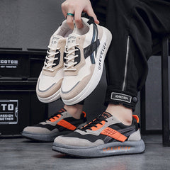 Men's Board Spring Low Top Trendy Fashionable Sneakers