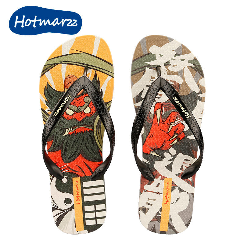 Men's National Trendy Style Chinese Summer Tide Slippers