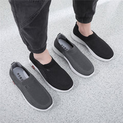 Classy Old Cloth Dad Slip-on Canvas Shoes