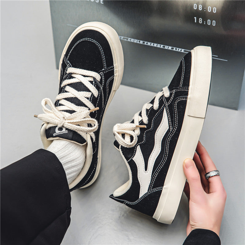 Trendy Skateboard Frühlings-Sneaker im koreanischen Stil für Damen und Herren