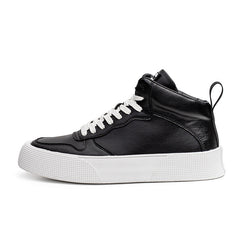 Men's Board Trendy Joker White Sneakers