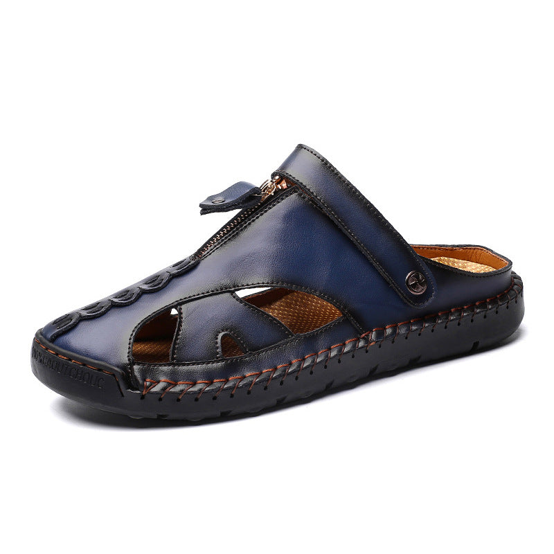 Atmungsaktive Herren-Strandsandalen mit geschlossener Zehenpartie