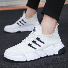 Men's Spring Large Size Breathable Sports Sneakers