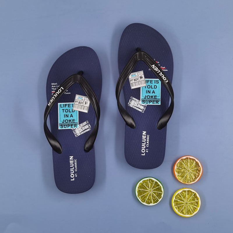 Men's Summer Outdoor Flip-flops Couple Beach Flip Flops