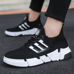 Men's Spring Large Size Breathable Sports Sneakers