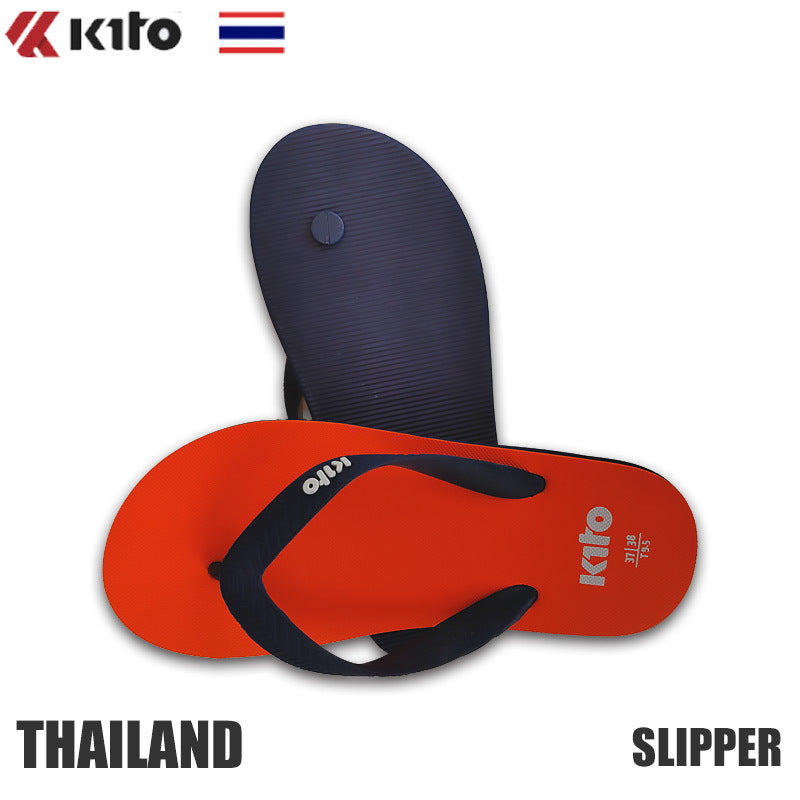 Women's & Men's Thailand Imported Rubber Beach Couple Flip Flops