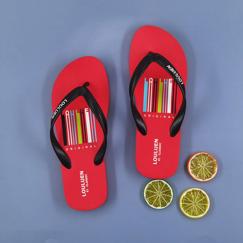 Men's Summer Outdoor Flip-flops Couple Beach Flip Flops