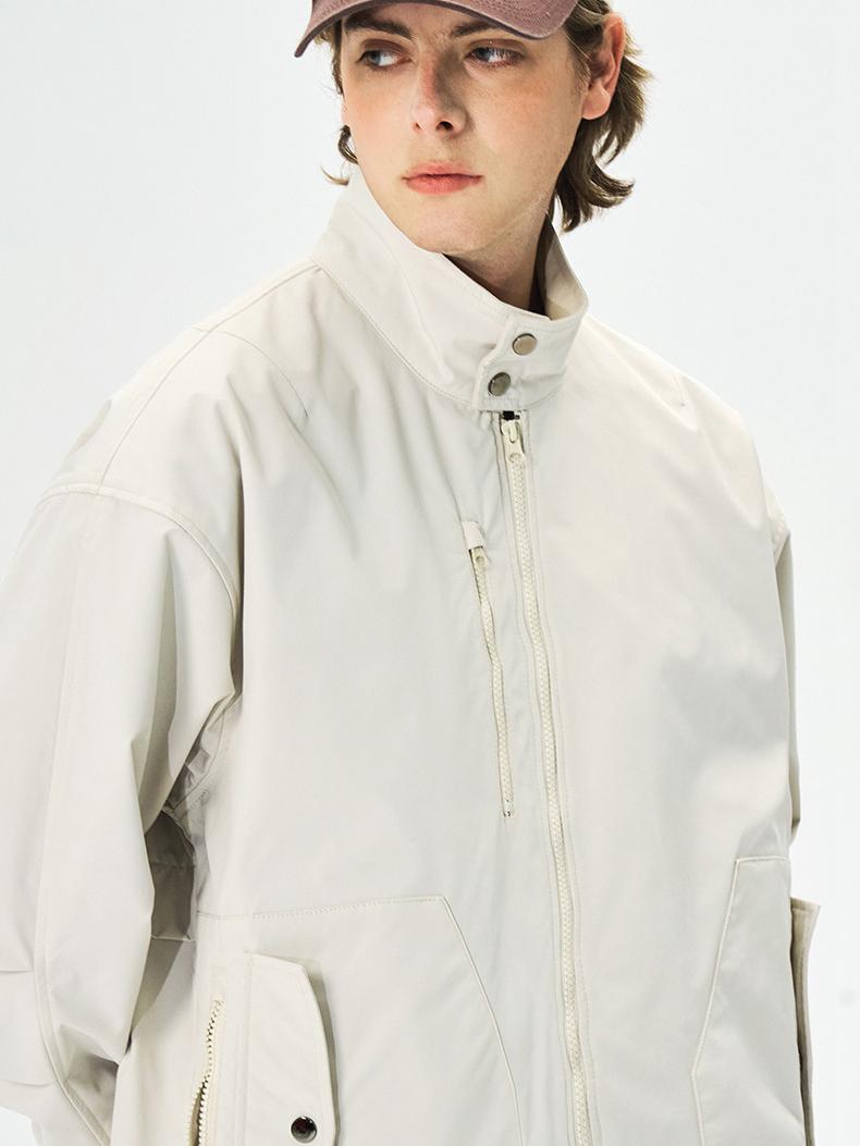 Jacket Windproof Waterproof Stand Collar Coat Top
