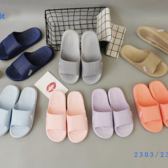 Women's & Men's On Dot Comfortable Home Couple Summer Slippers