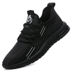 Herren Flying Woven Running Mesh Sneakers im koreanischen Stil