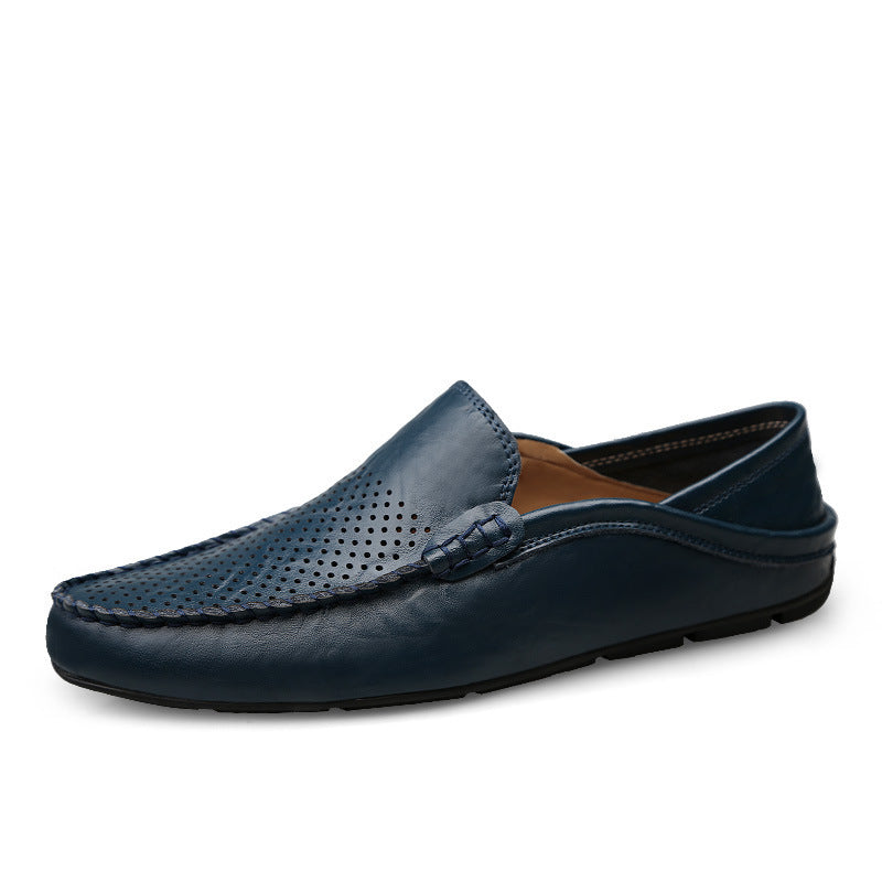 Zapatos casuales de conducción de verano de talla grande para hombre