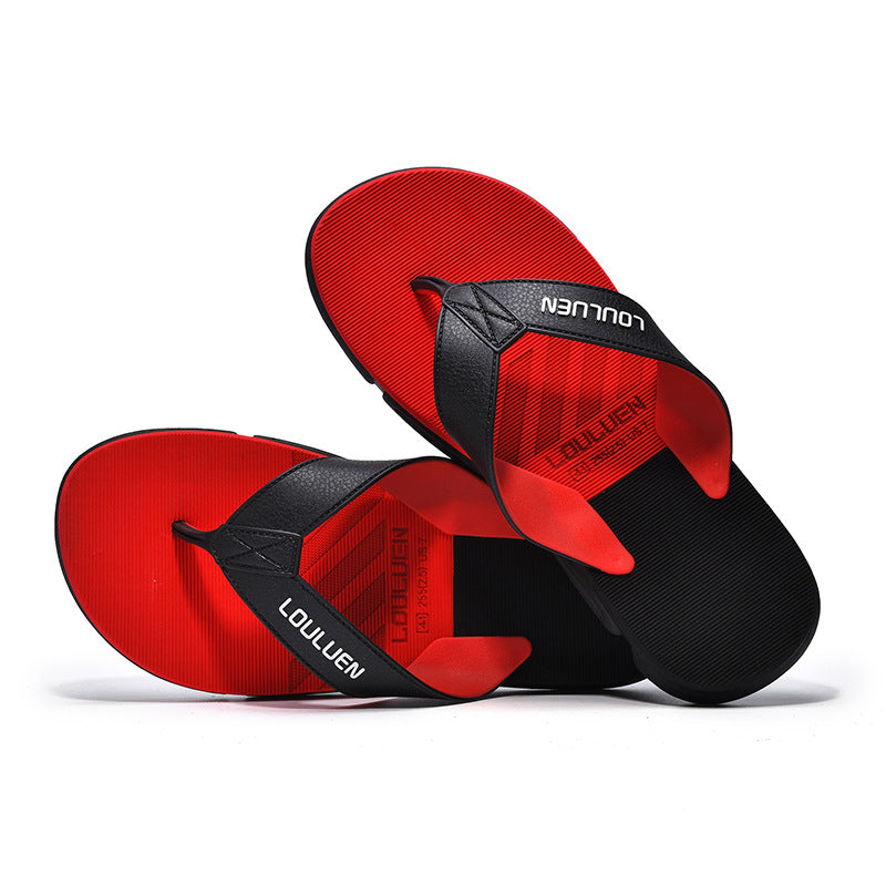 Men's Summer Rubber Trendy Outdoor Flip Flops