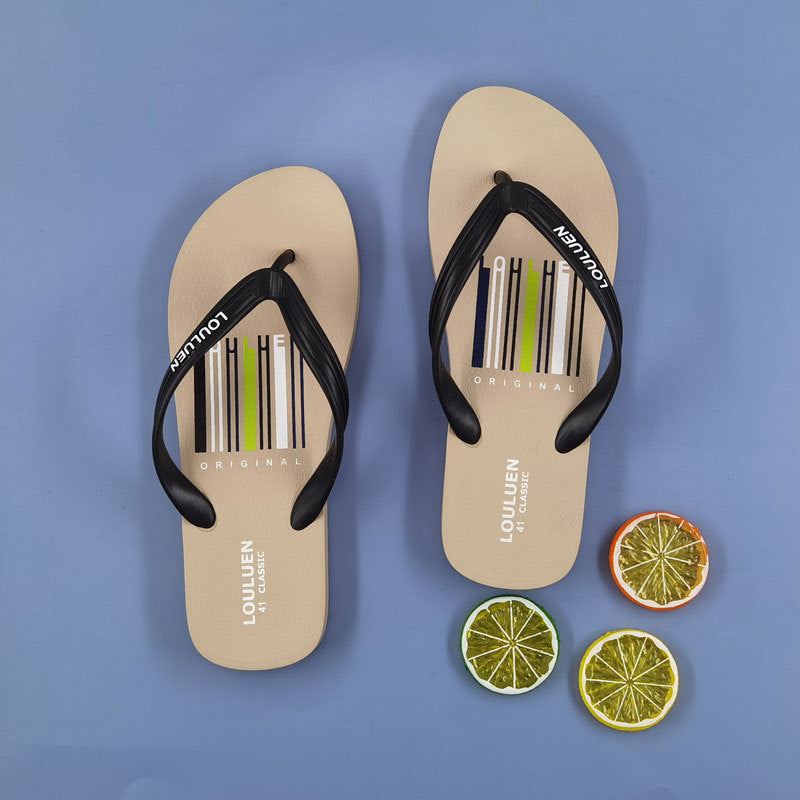 Herren Sommer Outdoor Flip-Flops Paar Strand Flip-Flops