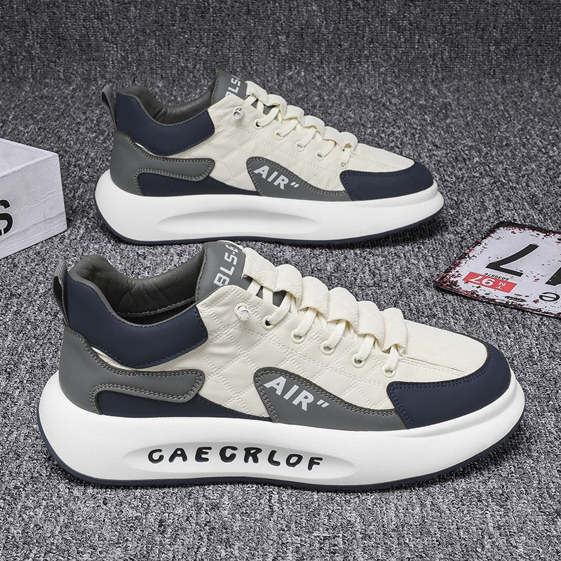 Men's Cloth Board Height Increasing Niche Leisure Sneakers