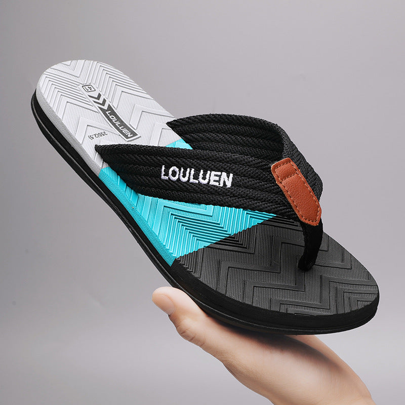 Edle Herren Sommer Outdoor Strand Flip Flops