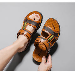 Chanclas de playa de verano para hombre con suela suave y transpirable