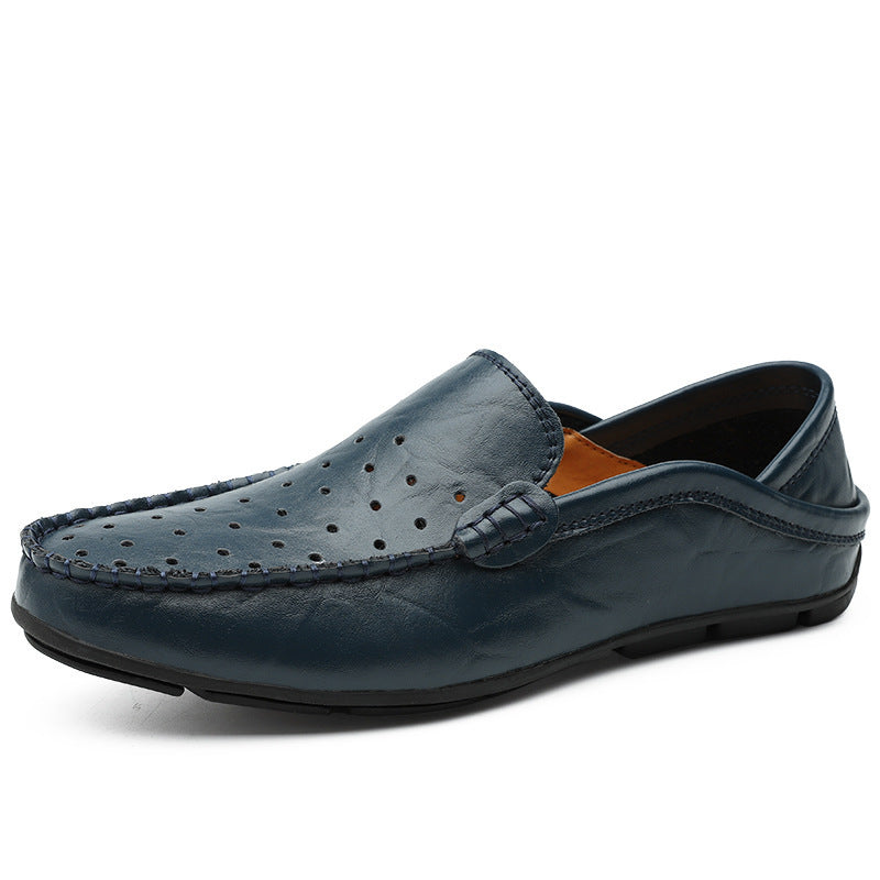 Zapatos casuales de conducción de verano de talla grande para hombre