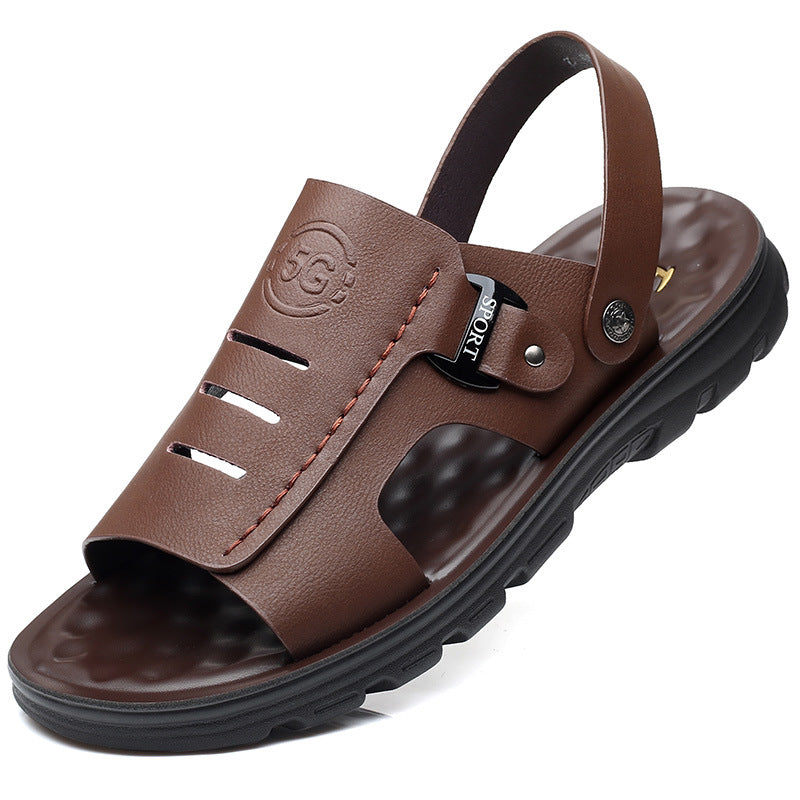 Creative Glamorous Men's Beach Korean Versatile Sandals