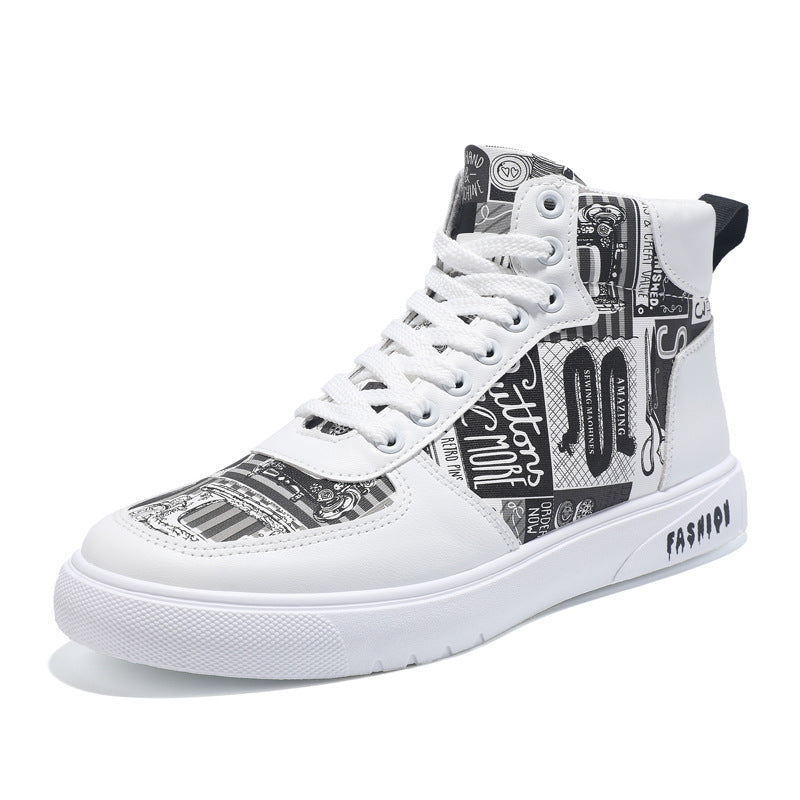 Trendy Herren Modische Personalisierte Graffiti Freizeit Sneakers