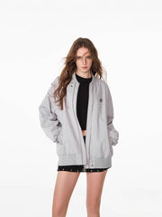 Double Zipper Crew Jacket