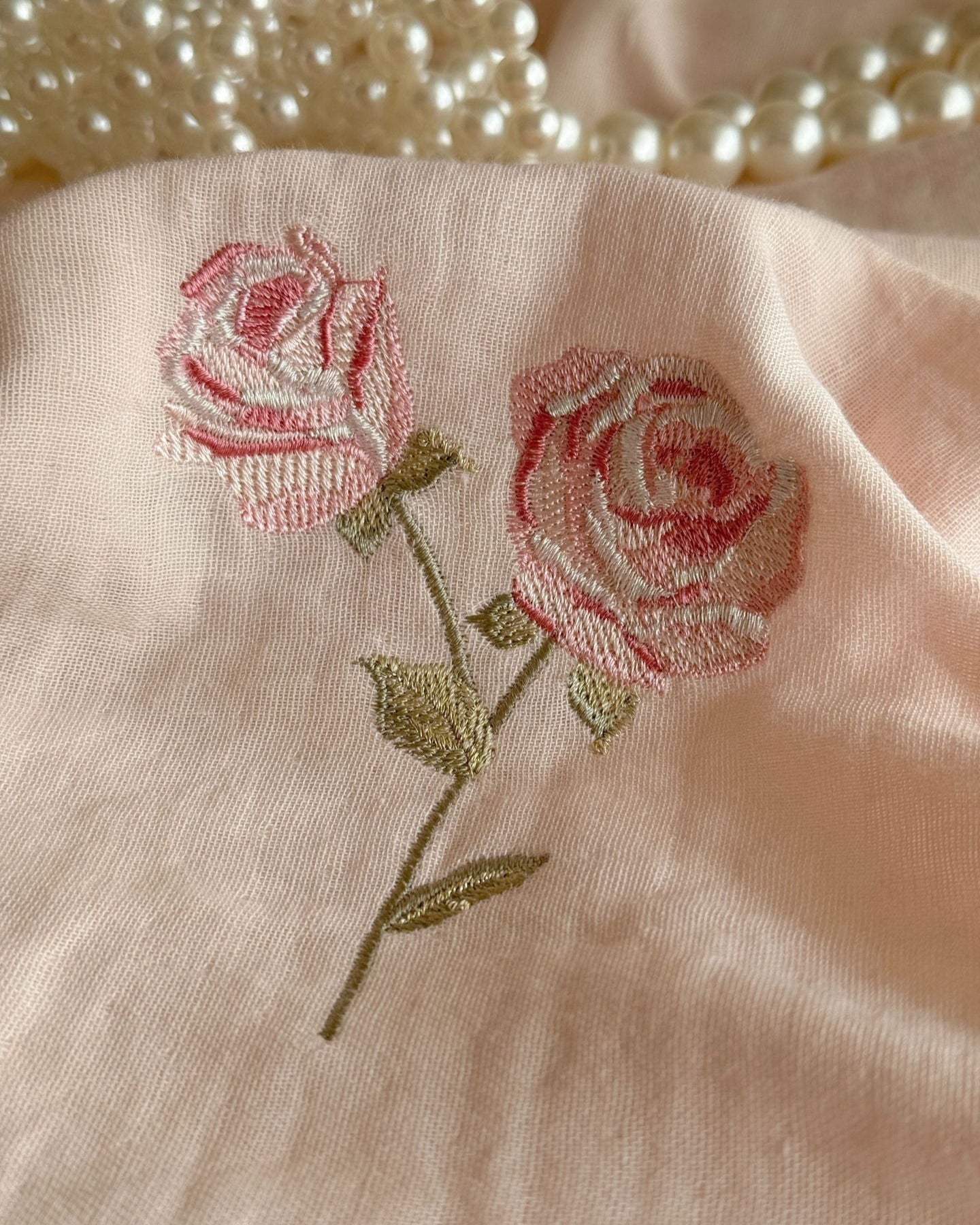 Beatrice Rose Lace Ruffle Bedding Set - Pink
