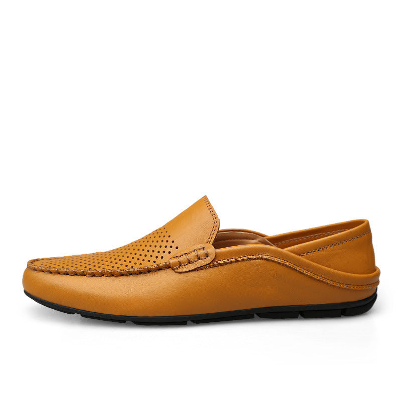 Zapatos casuales de conducción de verano de talla grande para hombre