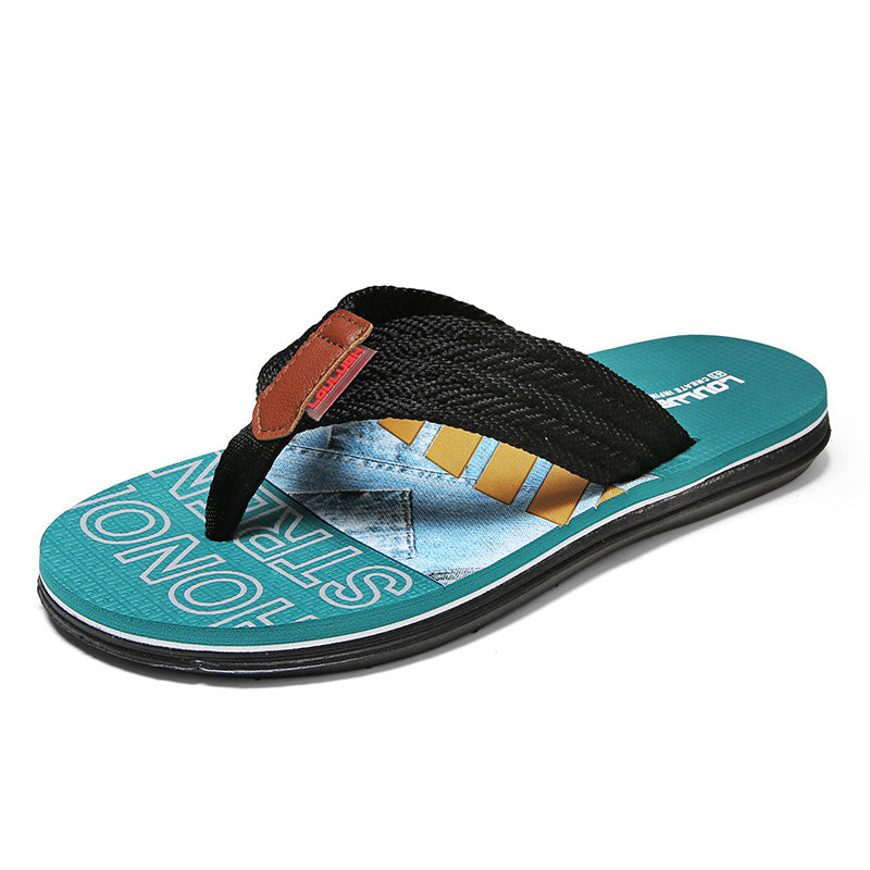 Sandalias de playa de estilo coreano de verano para hombre, modernas y al aire libre.