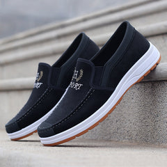 Men's Leisure Cloth Peas Old Beijing Breathable Canvas Shoes