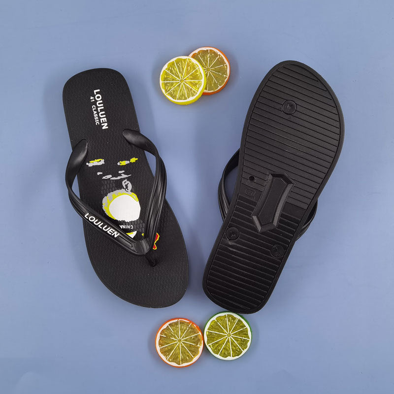 Men's Summer Outdoor Flip-flops Couple Beach Flip Flops