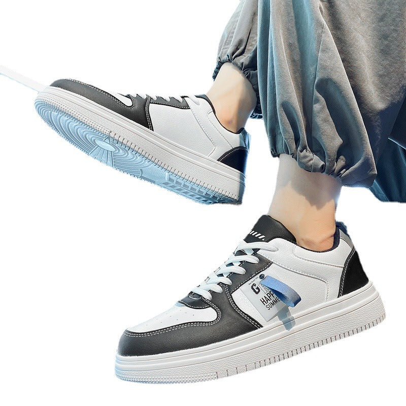 Men's Korean Style Trendy Height Increasing Insole Sneakers