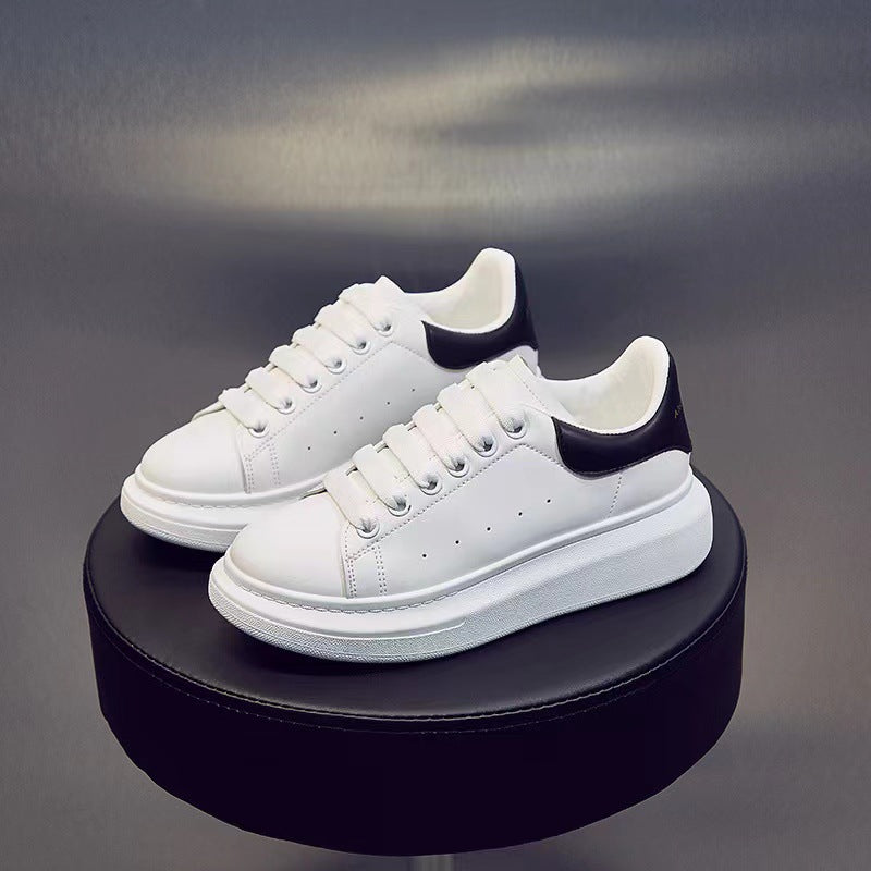 Men's Thick-soled Korean Style Fashionable Height Increasing Sneakers